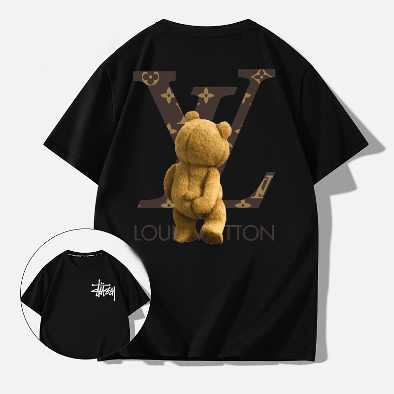 人気爆発 超カッコイイ アドバンスドトレンドブランド  プリント柄 半袖シャツ