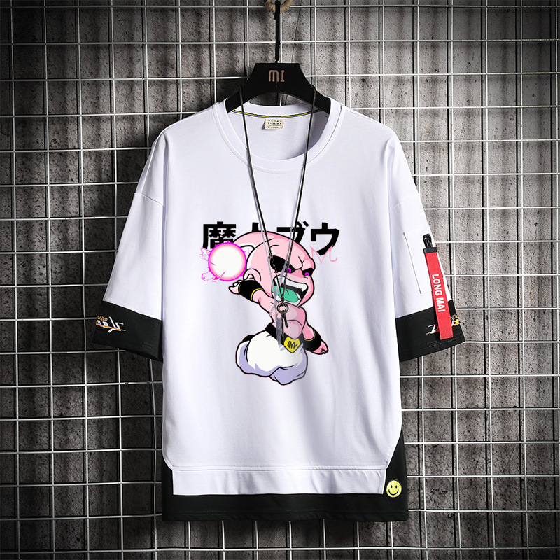 カジュアル カートゥーンストリート半袖シャツ