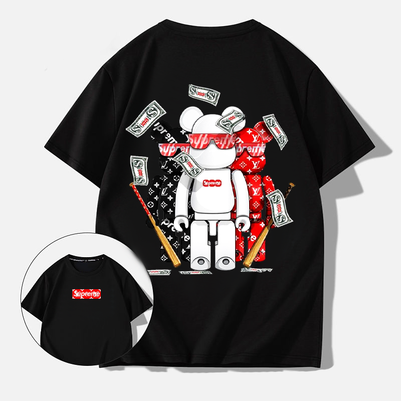 ストリートトレンドブランド プリント柄 超カッコイイ半袖シャツ