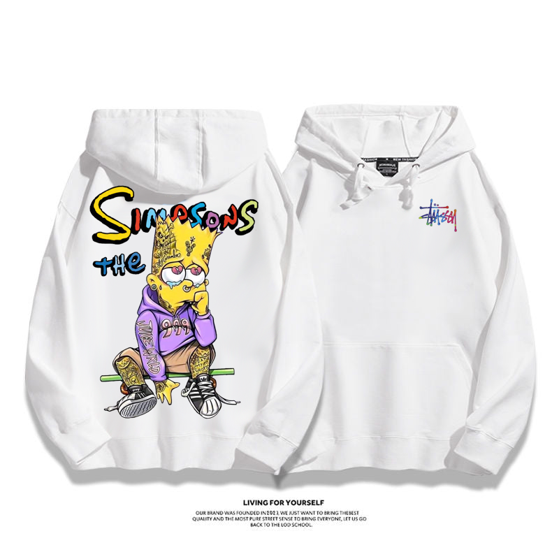 カートゥーントレンドブランドカジュアルパーカー