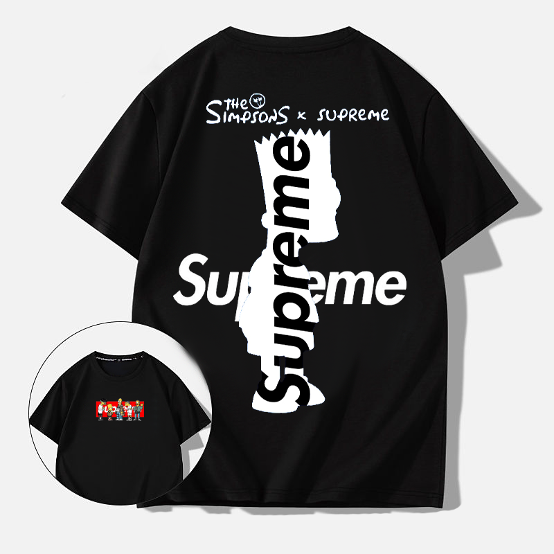 人気爆発ストリートトレンドブランド プリント柄半袖シャツ