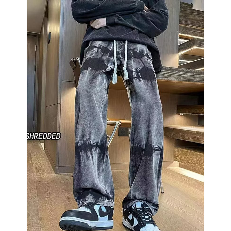 ゆるいオールマッチファッションカジュアルパンツ