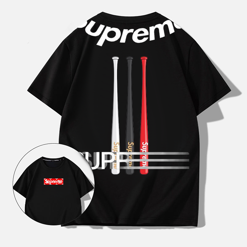 ストリートトレンドブランド 超カッコイイニュートラル半袖シャツ