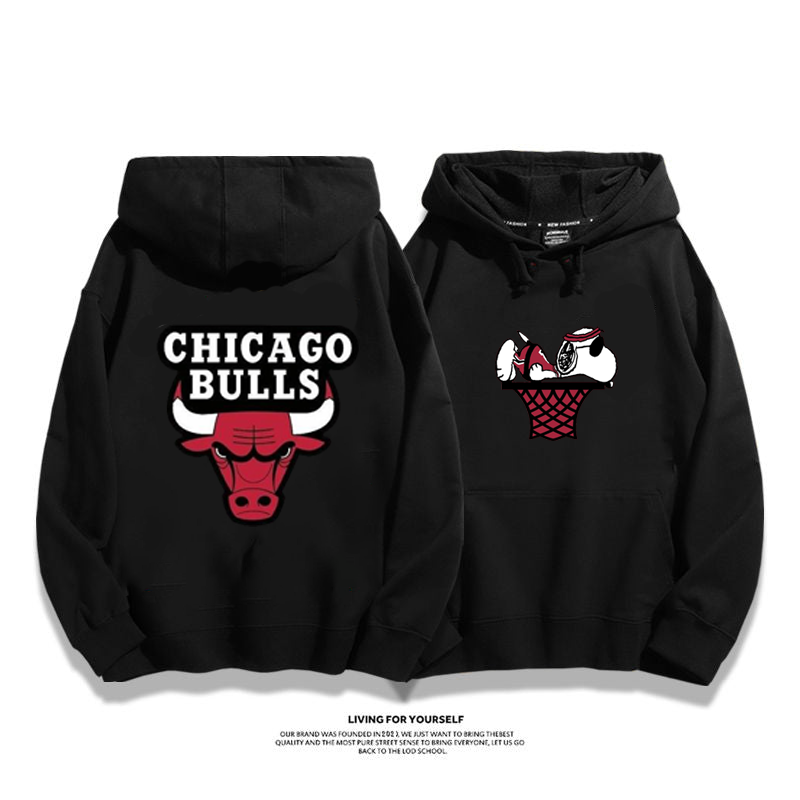 ヒップホップ風カジュアルカートゥーンパーカー