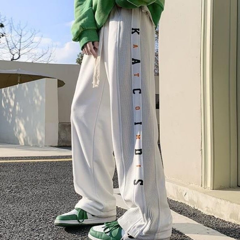 アメリカンスタイル ストリート ワッフル スラックス