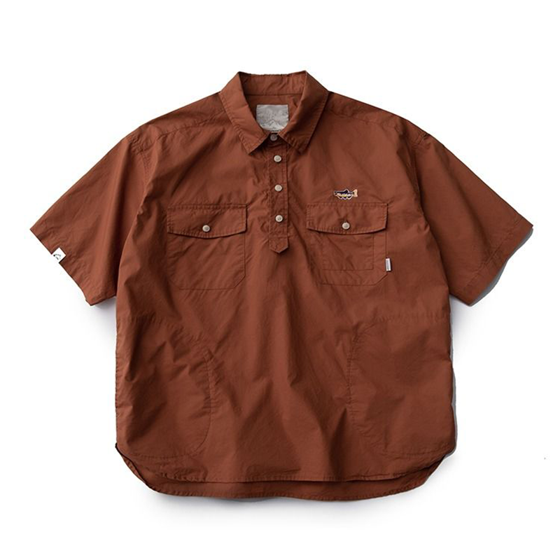 高品質 釣り人 カジュアル 半袖シャツ