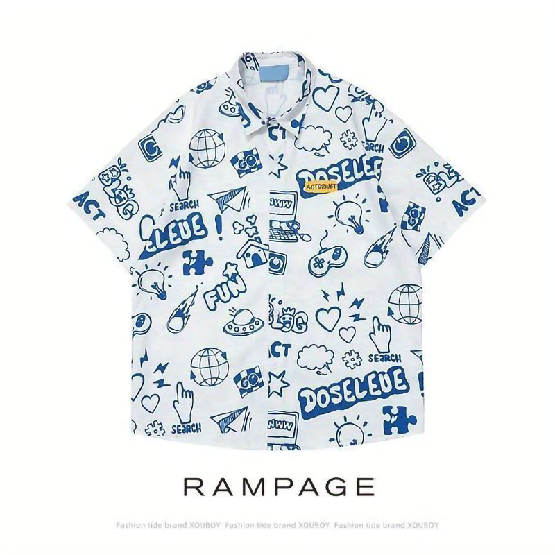 人気商品 インスタグラムスタイル カジュアル 半袖シャツ