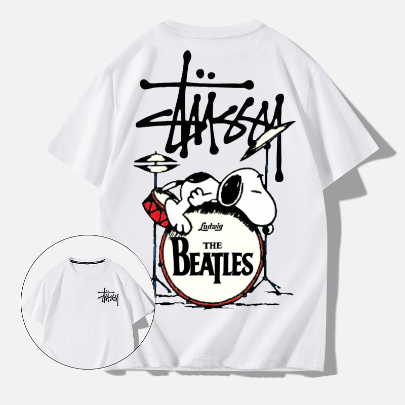 [HOT] カジュアルファッション カートゥーン半袖シャツ