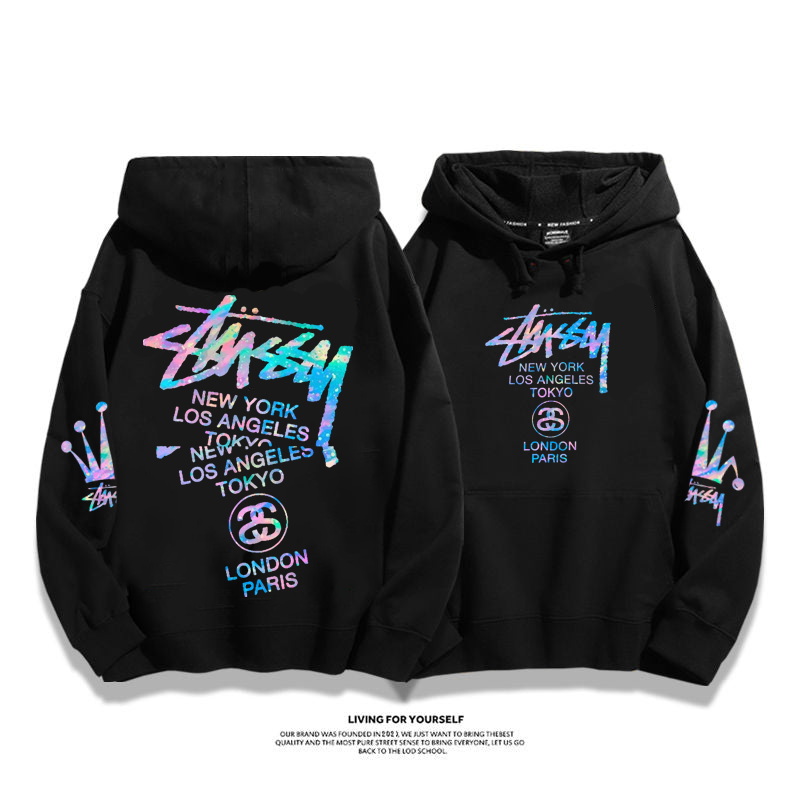 潮流 ストリート シンプルファッション フード付きパーカー