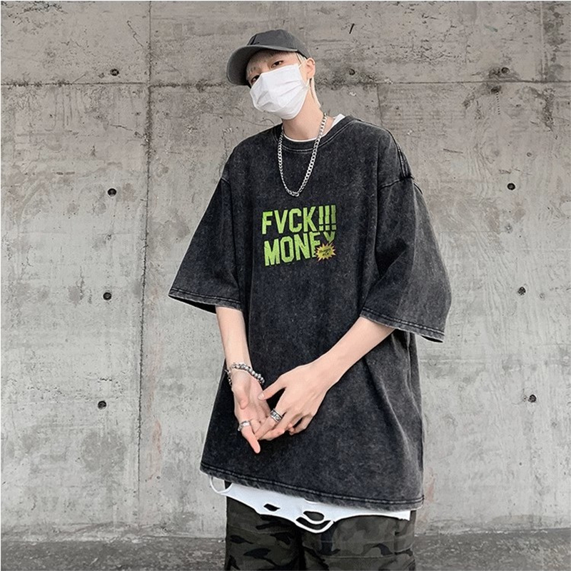 高品質 超カッコイイ ヒップホップ風 アメリカンスタイル 半袖シャツ