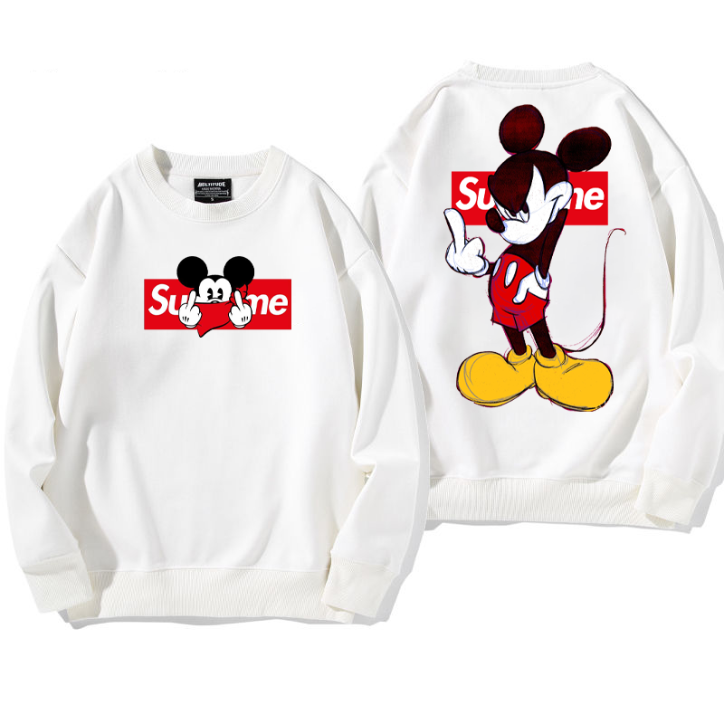 カジュアルファッションカートゥーンプリント柄パーカー