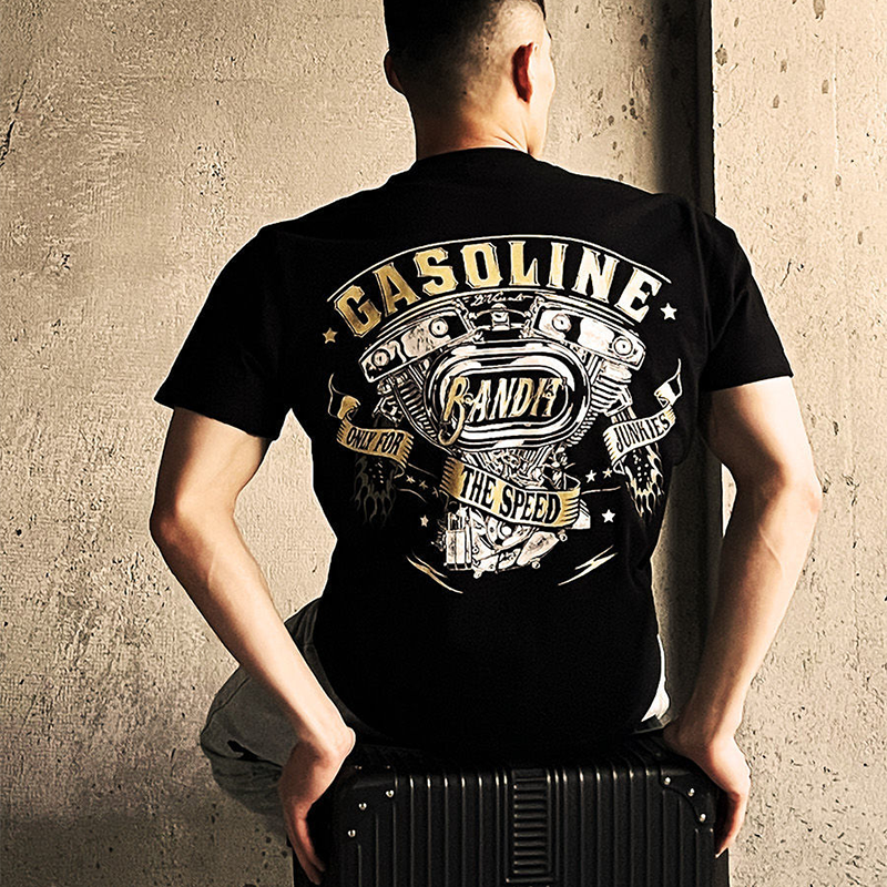 機能風 ストリートスタイル 超カッコイイ 半袖シャツ