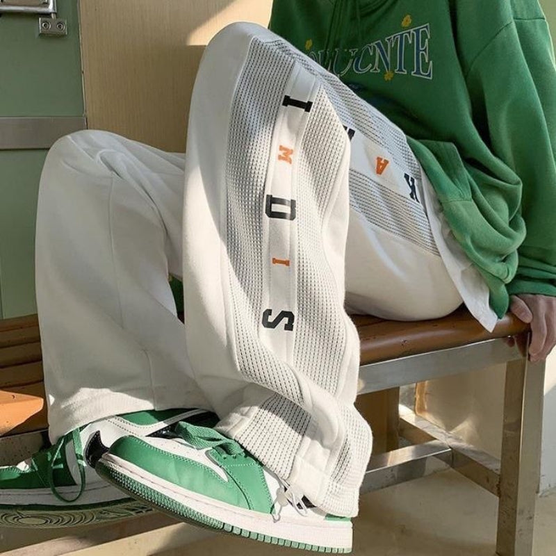 アメリカンスタイル ストリート ワッフル スラックス