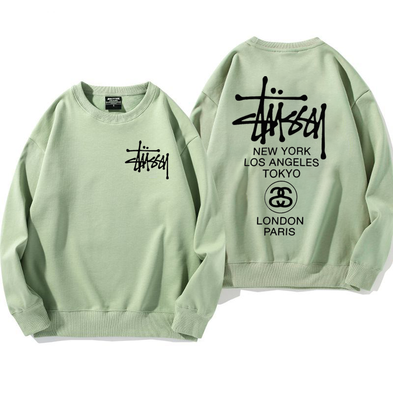 カジュアルゆったりしていてカップルカートゥーントレーナー