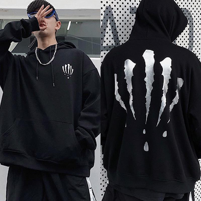 韓国ファッション ストリート パーカー