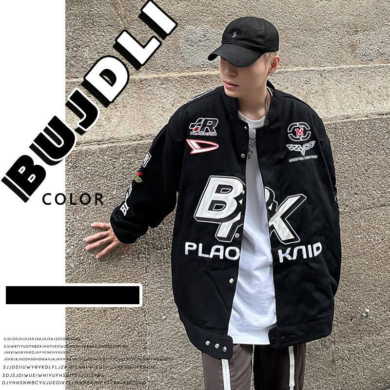 insヒップホップゆったりハイストリートジャケット