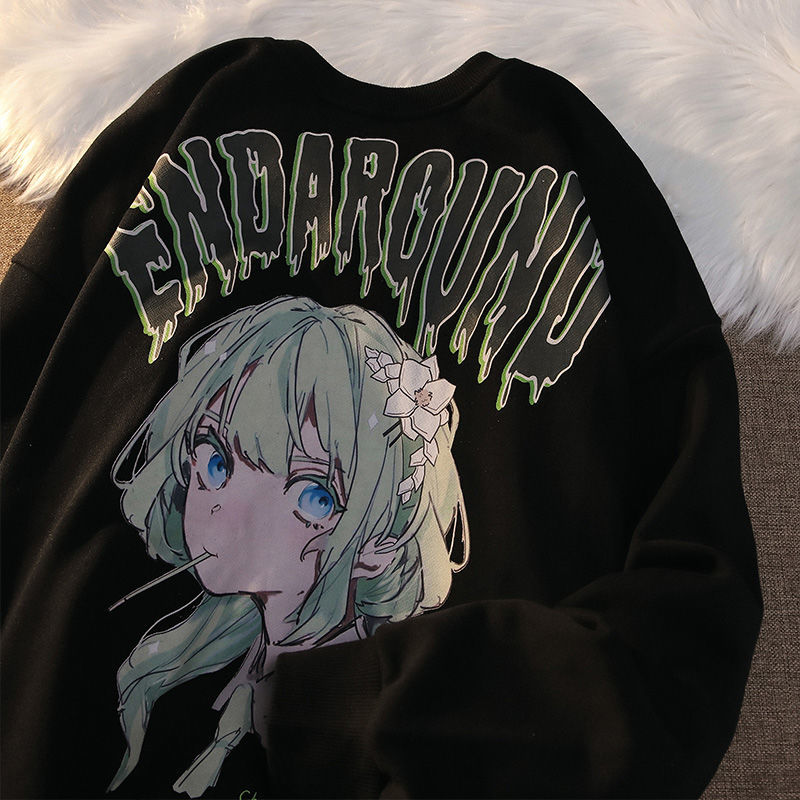 カジュアル  カートゥーン  パーカー