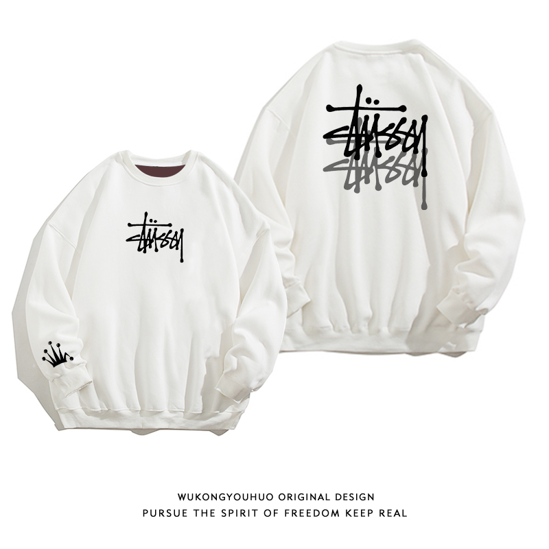 ファッションシンプル欧風ブランド【logo】トレーナー