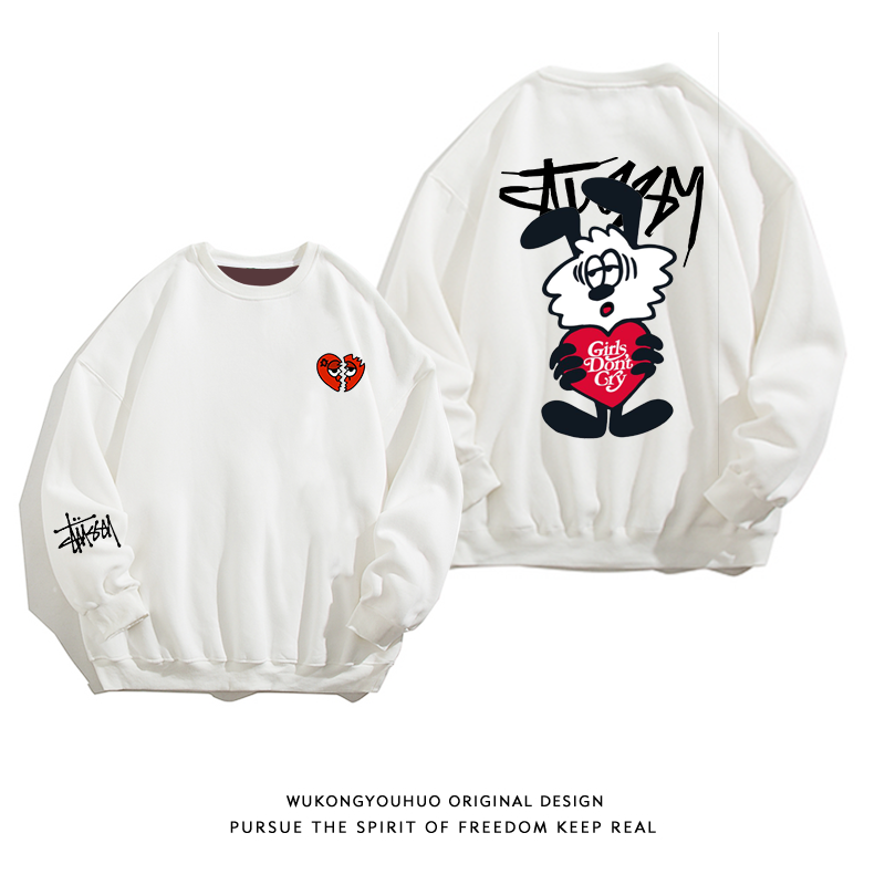 新しいかわいい[犬][愛]トレンドブランドトレーナー