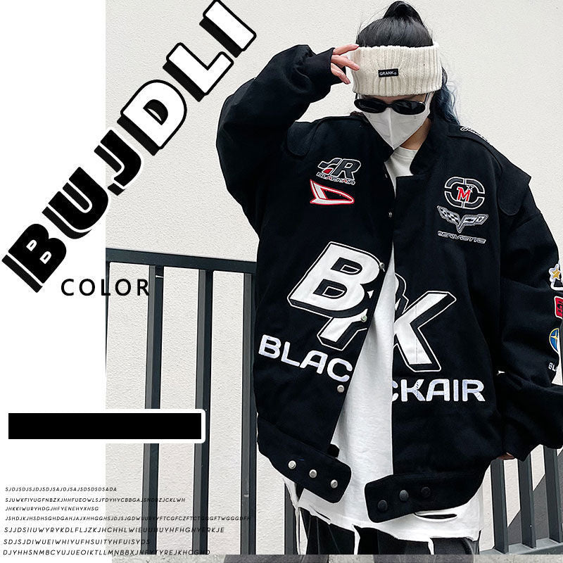 insヒップホップゆったりハイストリートジャケット