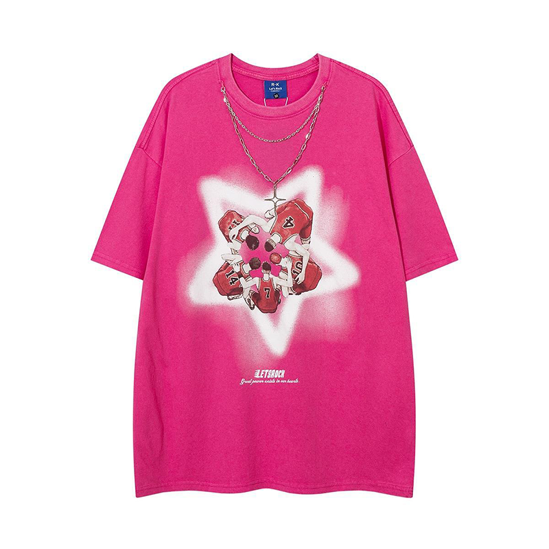 バスケットボール少年 超カッコイイ カジュアル 半袖シャツ