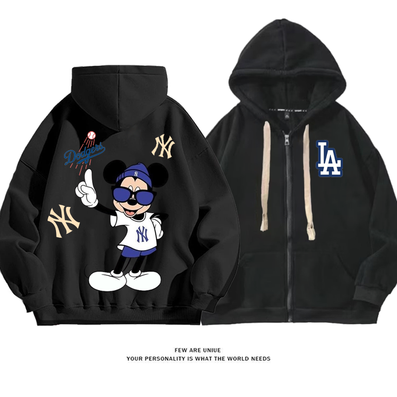 人気爆発ins映え野球クールすぎるネズミファッションコート