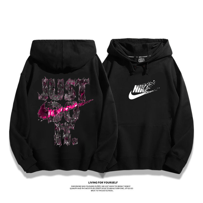 カジュアル ストリート アドバンスド カップル フード付きパーカー