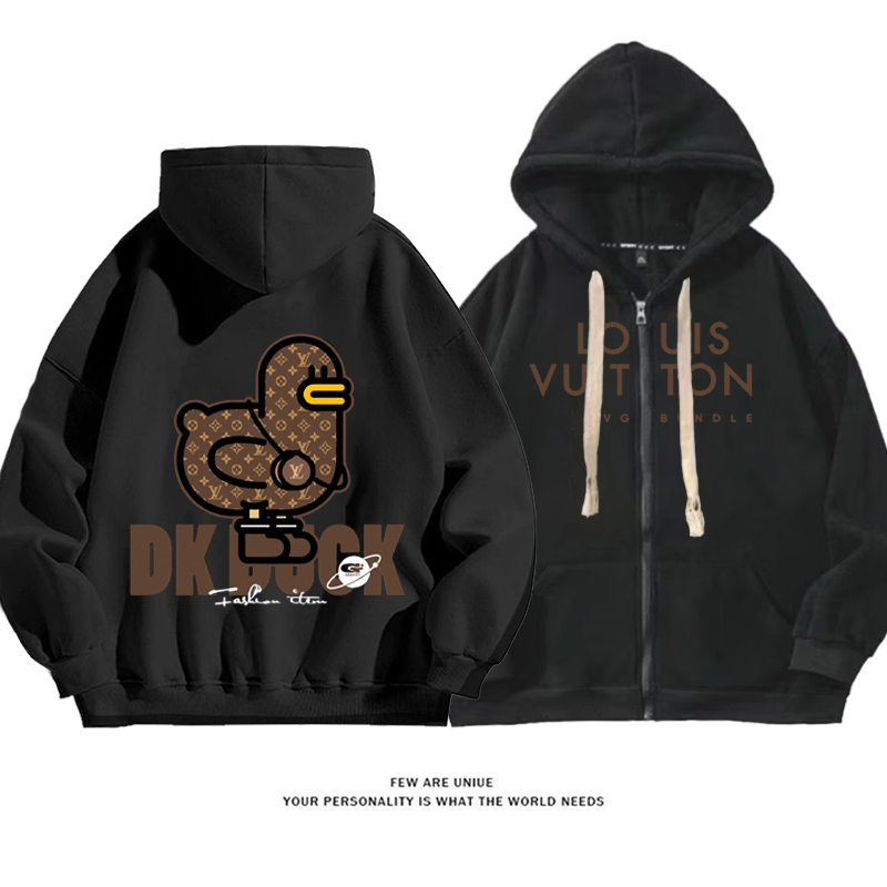 流行のファッション ブランドアヒル カーディガントレーナー