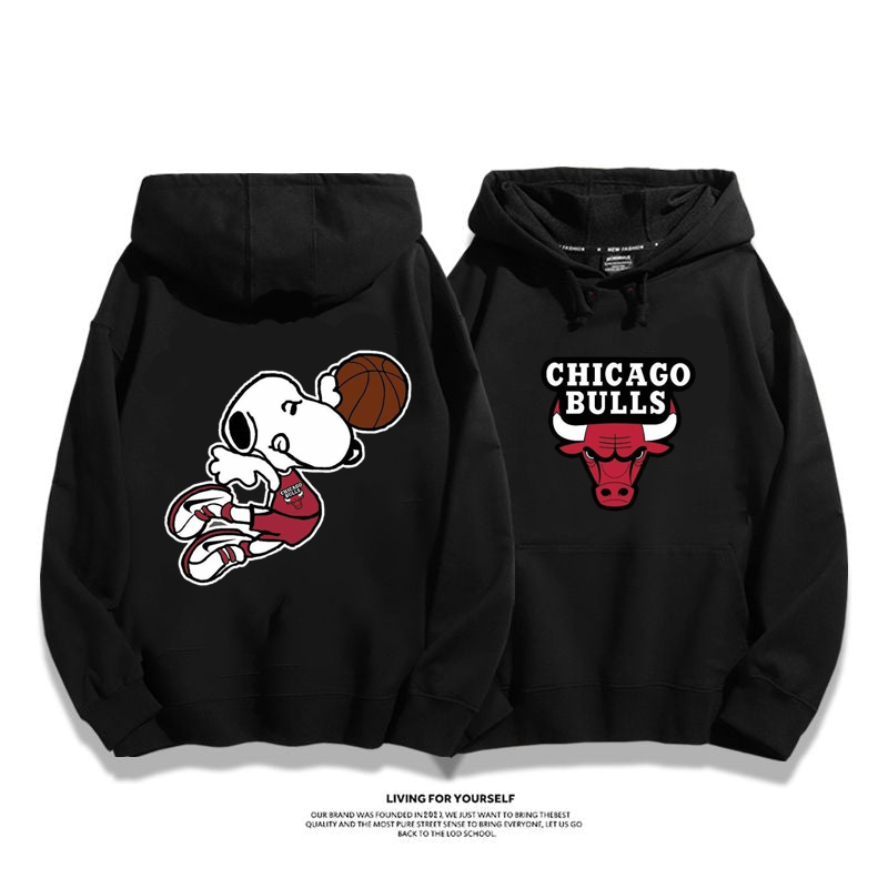 ヒップホップ風カジュアルカートゥーンパーカー