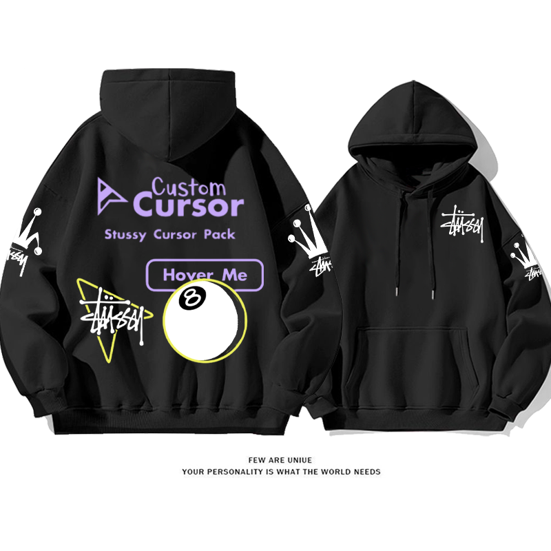 ハイストリートスタイル 流行のファッション プリント柄フード付きパーカー