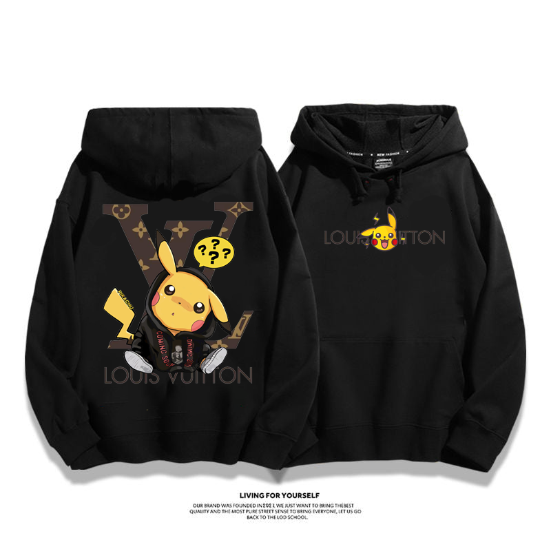 人気キャラクター カートゥーン フード付きパーカー