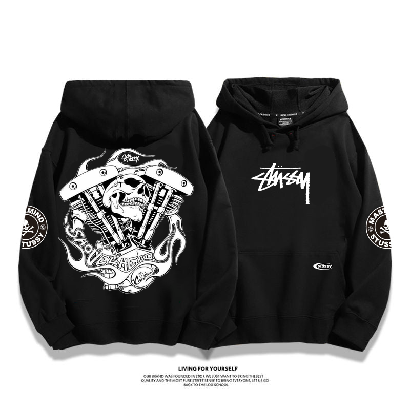 超クールなトレンディなヒップホップ ストリート スケルトントレーナー