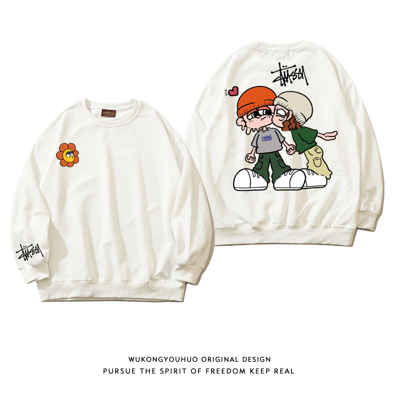 ファッション人気爆発超カッコイイ プリント柄パーカー