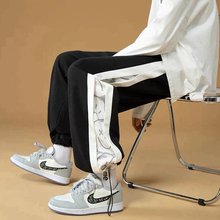 シニアデザイン 笑顔 綴じ合わす カジュアルパンツ