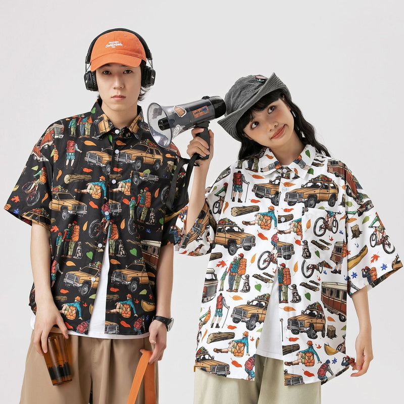 ユニークなデザインアドバンスドシャツ