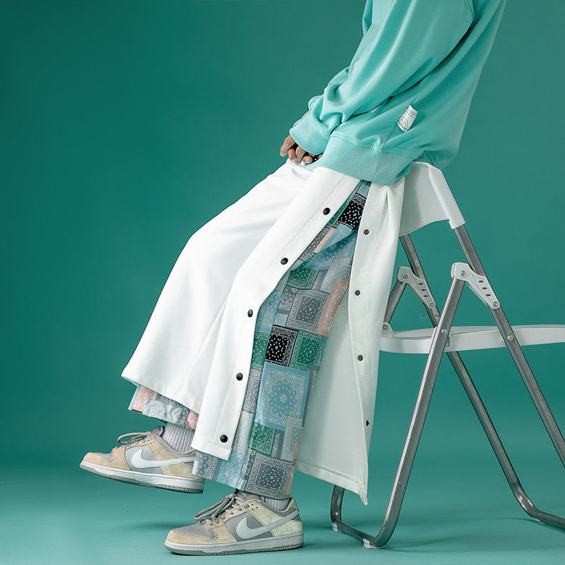 人気商品 カシューナッツの花 カジュアルパンツ