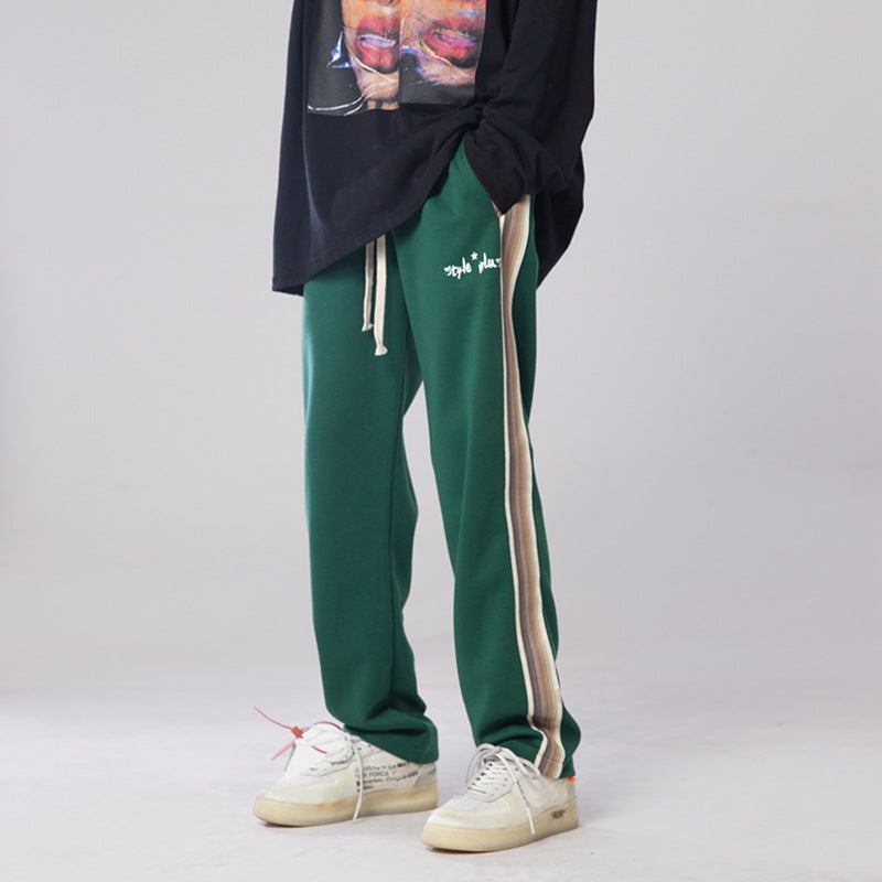 ストライプ INS カジュアルパンツ