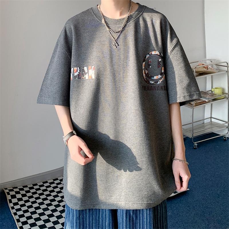 カジュアル カートゥーンプリント柄超人気 半袖シャツ