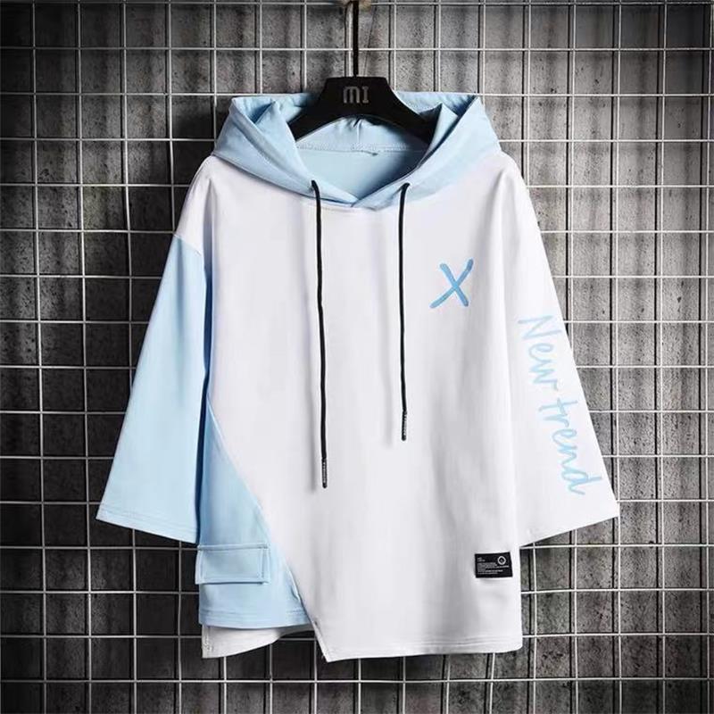 ins映え 人気商品接合する カジュアル半袖シャツ