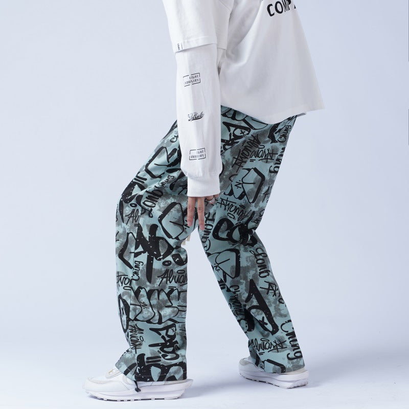 カジュアル ストリート グラフィティ カジュアルパンツ