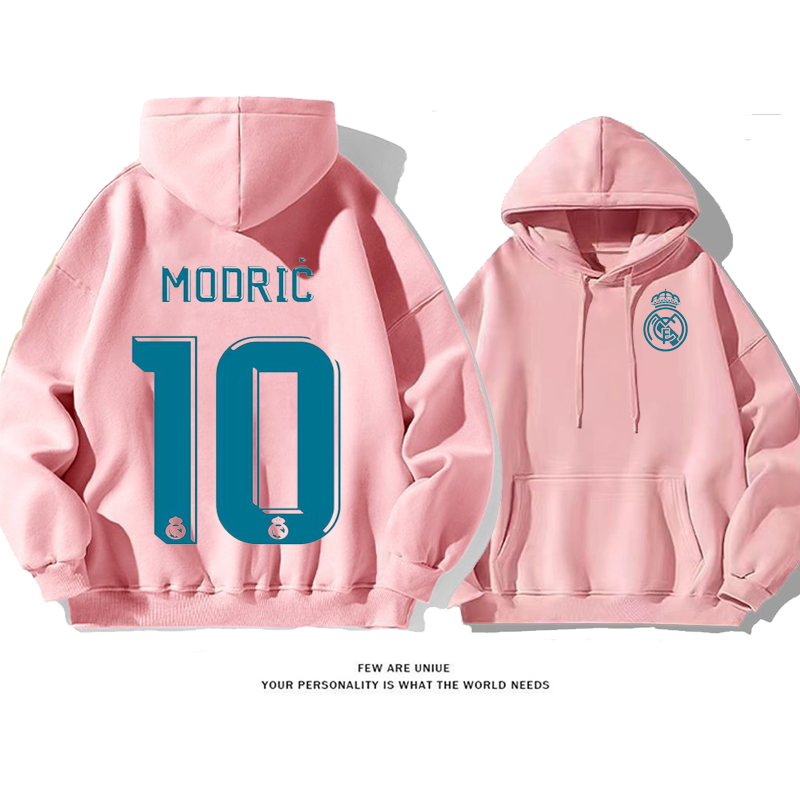 超人気スポーツ風“10番号”サッカーins映えファッションパーカー