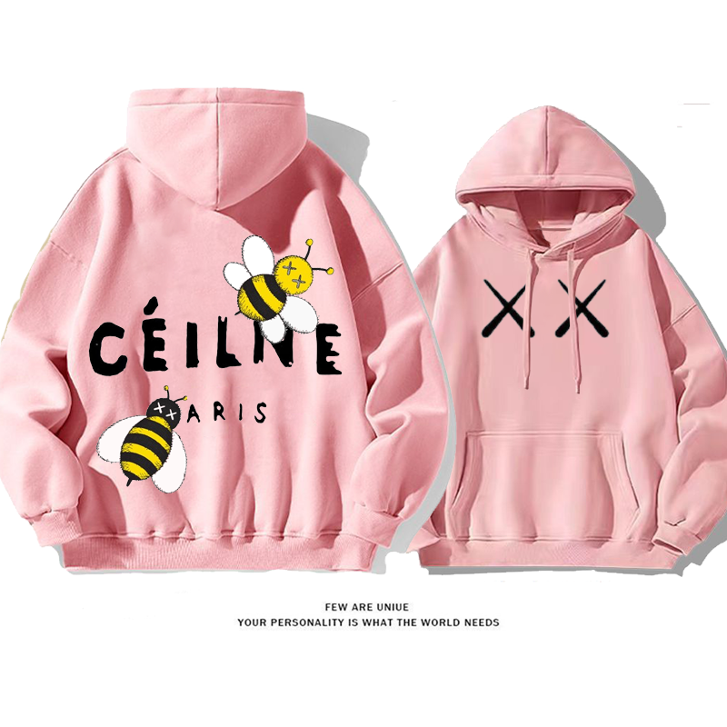 超人気ミツバチ匹デザイン性のあるins映えファッションパーカー