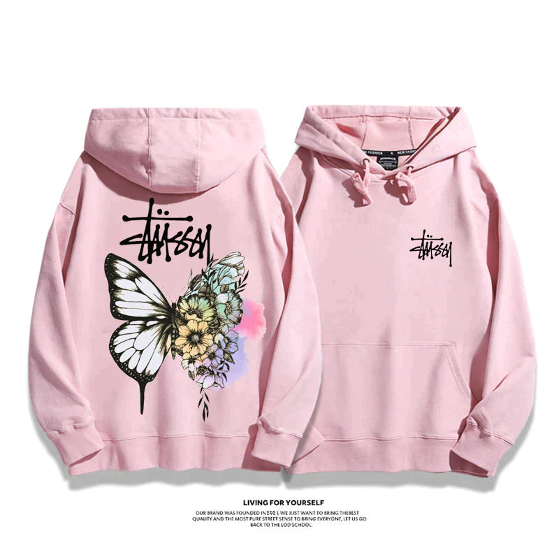 カートゥーンファション新作ins映えカップルパーカー