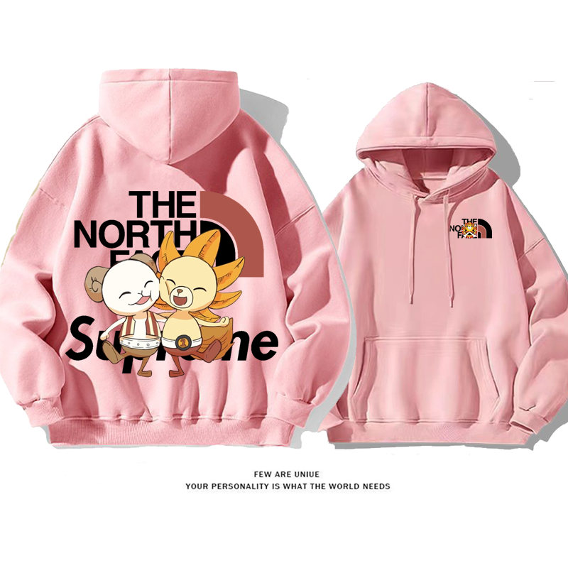 人気爆発超かわいいアニメのカジュアルデザイン性のあるファッションパーカー