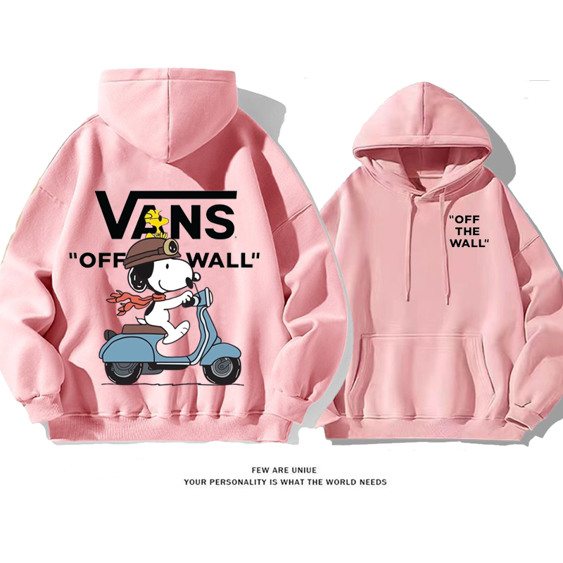 超人気小衆の設計電動バイクに乗る白い子犬カートゥーンファッションパーカー