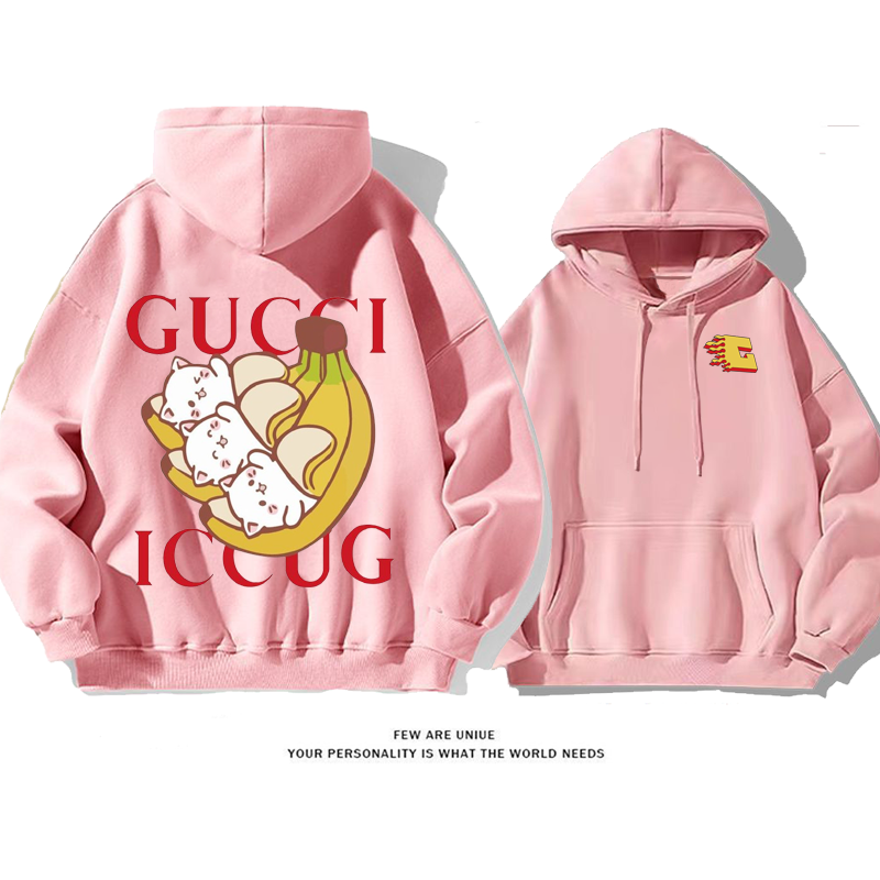 超人気ins映えデザイン性のあるバナナ超かわいいファッションパーカー