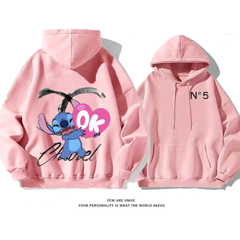 カートゥーン青い精霊人気爆発カジュアルファッションパーカー