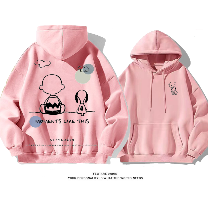 カジュアル长款小衆の設計純粋な綿素材パーカー