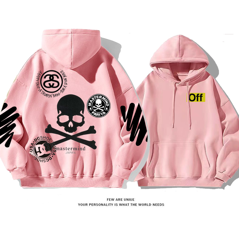 ストリート超人気デザイン性のあるどくろ超カッコイイファッションパーカー