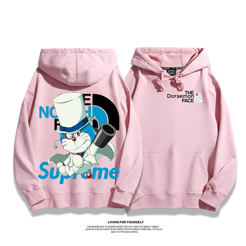 人気爆発 ゆったりしていてプリント柄カジュアルフード付きパーカー